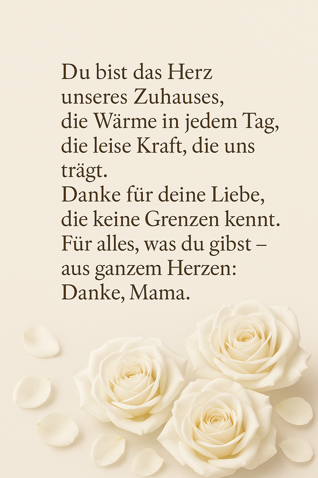 Notizbuch für Mama – Liebevolle Gedanken, Erinnerungen & Dankbarkeit | Ein ganz besonderes Geschenk zum Muttertag (PDF zum Ausdrucken)