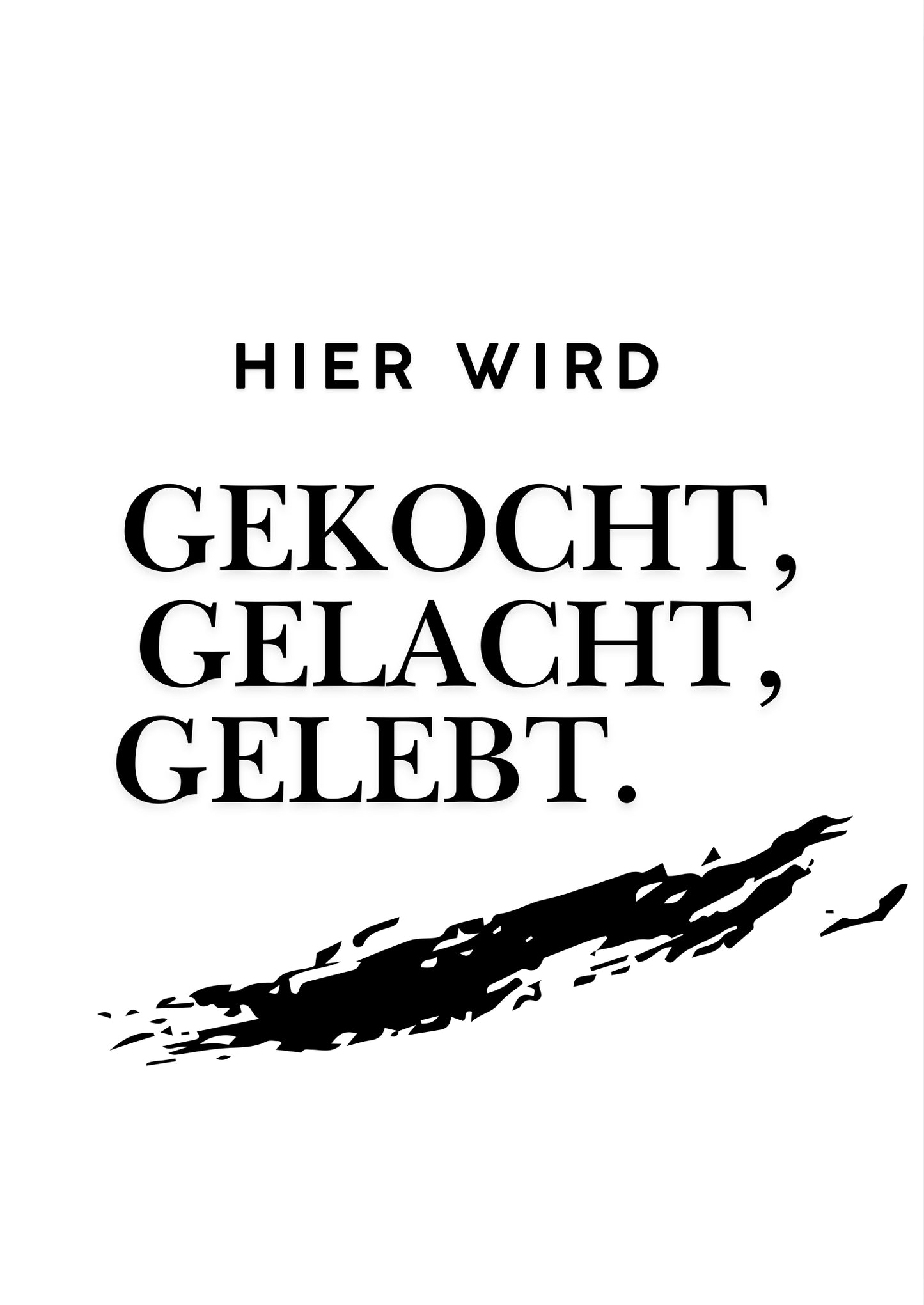 „Zuhause-Gefühl zum Aufhängen“ (4 liebevolle Poster im A4-Format – als Printable PDF)