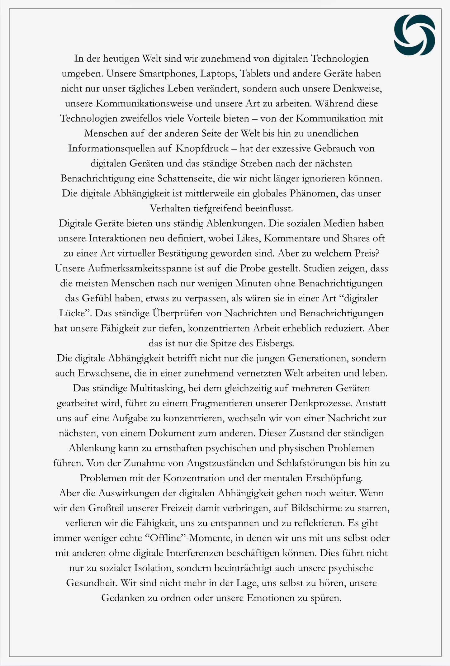 Digitale Freiheit und Manipulation: Wie du die Kontrolle über dein Leben zurückerlangst – PDF eBook