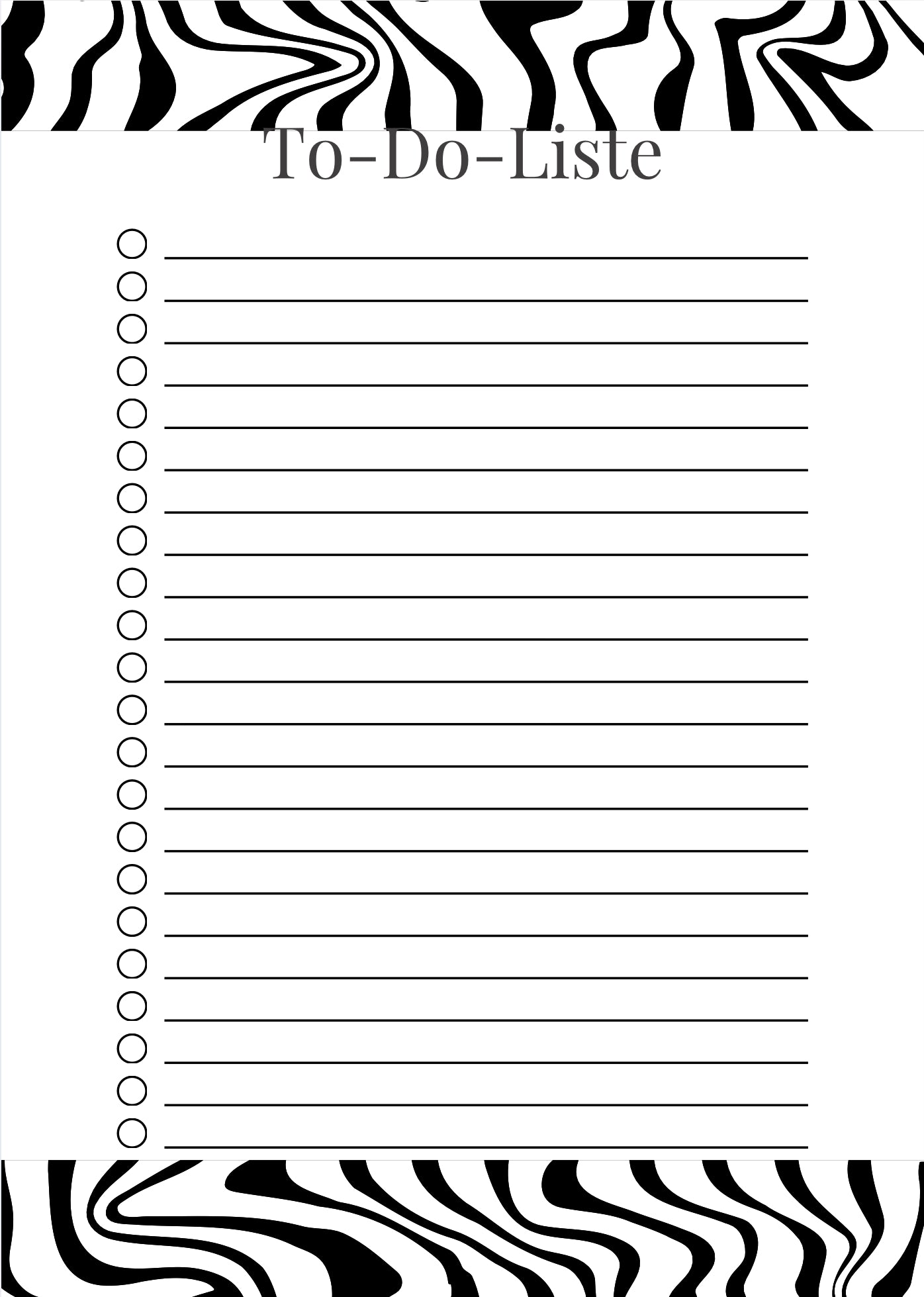 To-Do-Liste PDF: Vielseitige und kreative Vorlagen zum Ausdrucken