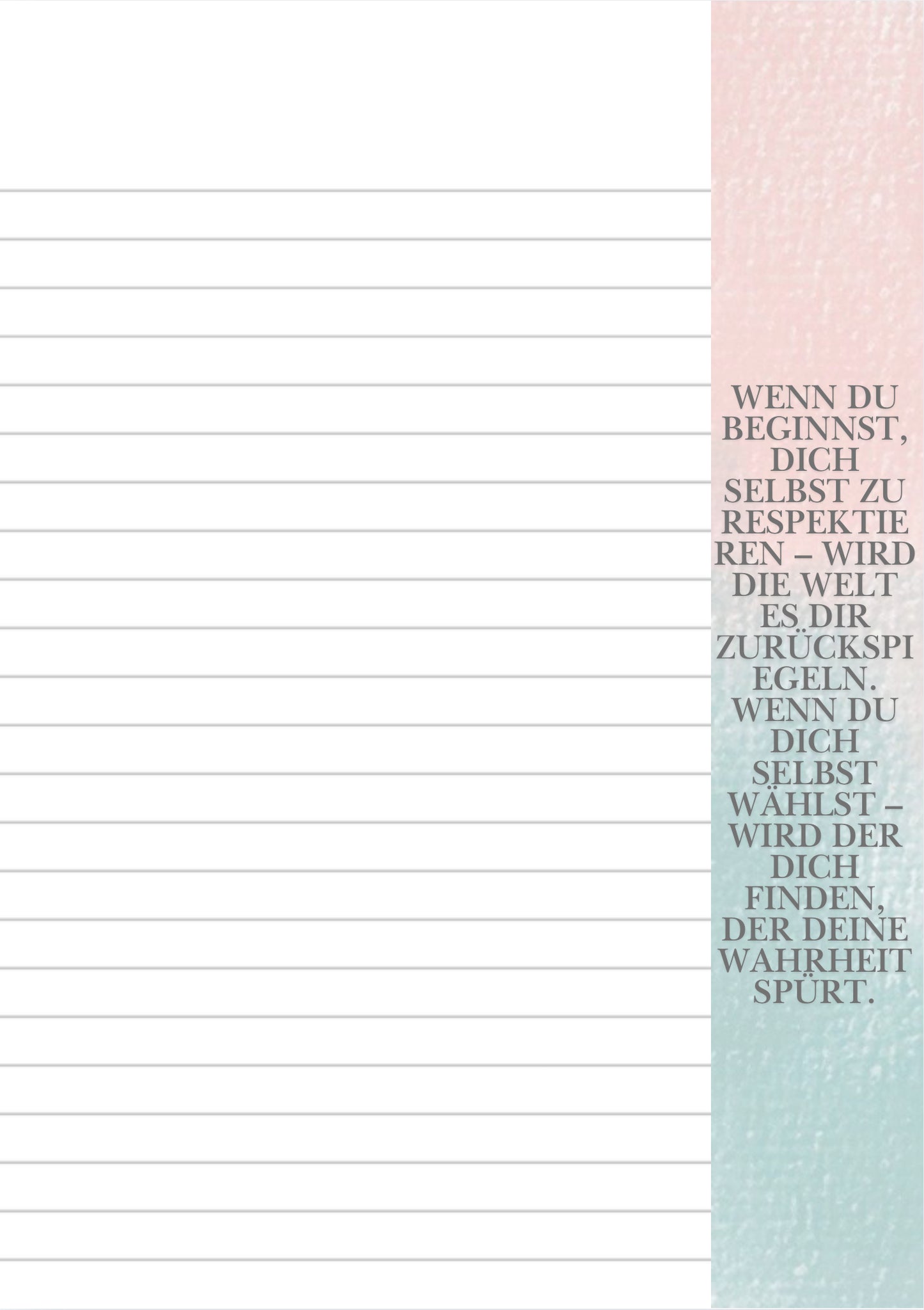 Notizbuch A5 – Kreative Sammlung deiner Gedanken und Ideen, PDF, nach Kauf sofortiger Download