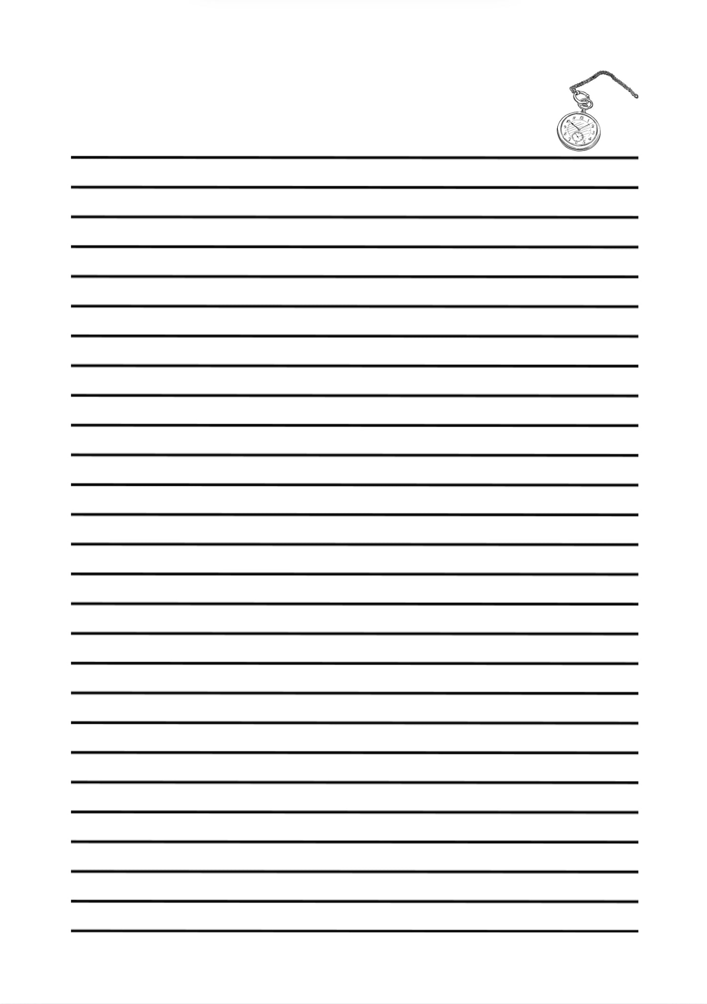 Zeit ist kostbar – Dein persönliches Notizbuch im PDF-Format | A4 | Sofort Download | Beliebig oft drucken