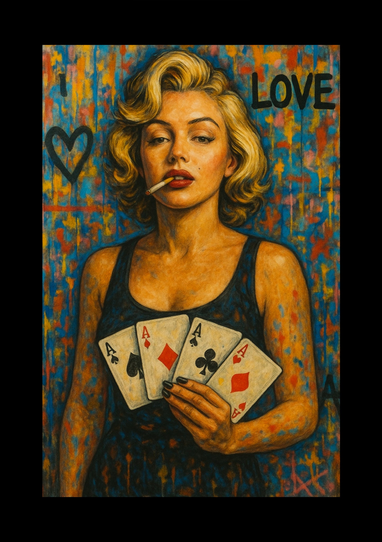 “Marilyn Monroe – Pop Art PDF Poster & Notizbuch Cover zum Ausdrucken (A4)”
