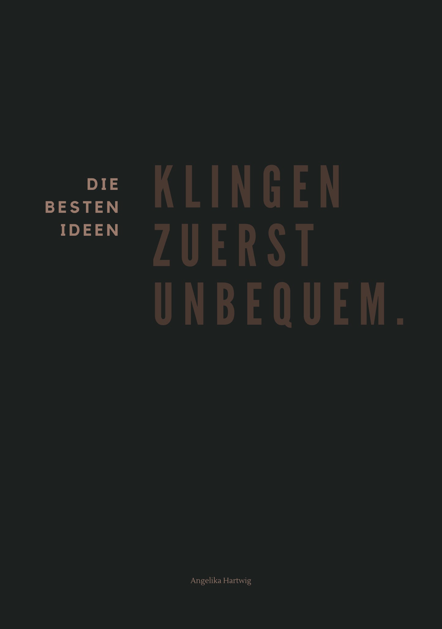 Klar führen, mutig denken“ – Business Poster Set (3er-PDF, A4) Minimalistische Zitatserie für Unternehmer:innen, Führungskräfte & moderne Office-Spaces