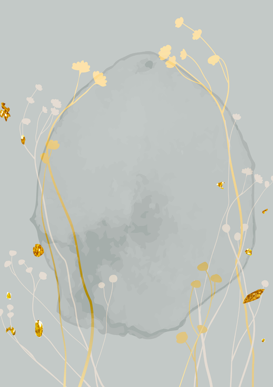 10er Set A4 Einladung Design Vorlagen | PDF & PNG | Blumen Motive | Geburtstag • Party • Events • Feierkarten zum Ausdrucken