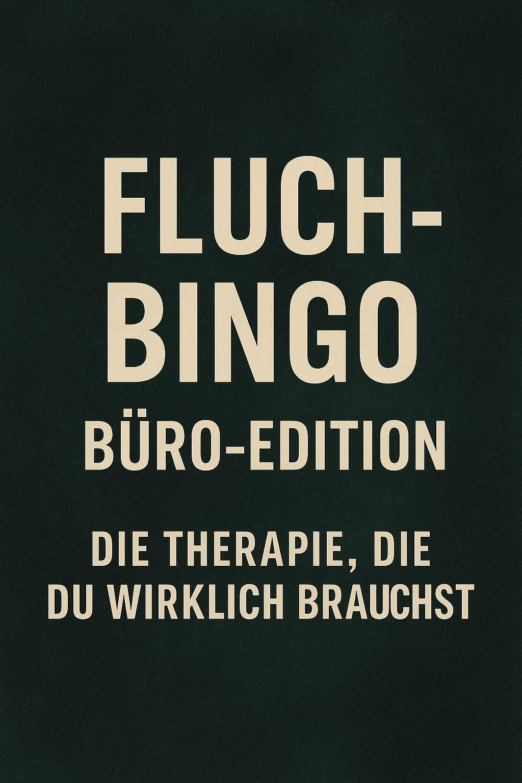 Office Bingo “Mitten im Wahnsinn„
