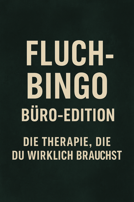 Office Bingo “Mitten im Wahnsinn„