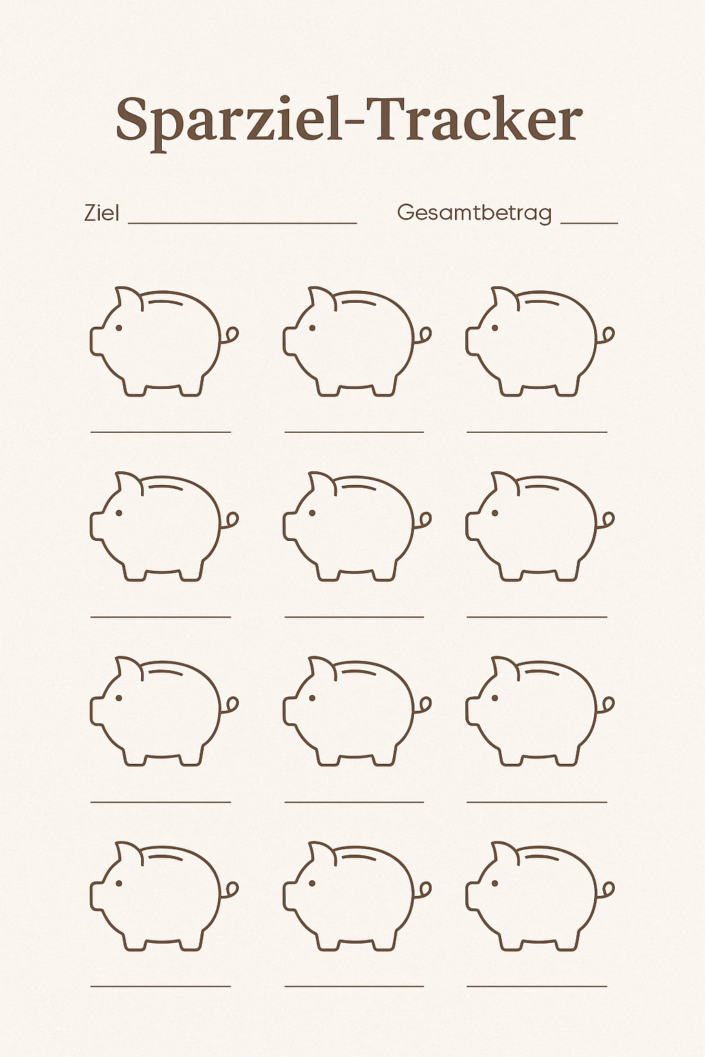 „Finanz & Sparplaner | Ästhetisch. Klar. Persönlich.“ Dein stilvoller Begleiter für Überblick, Ziele & finanzielle Ruhe.
