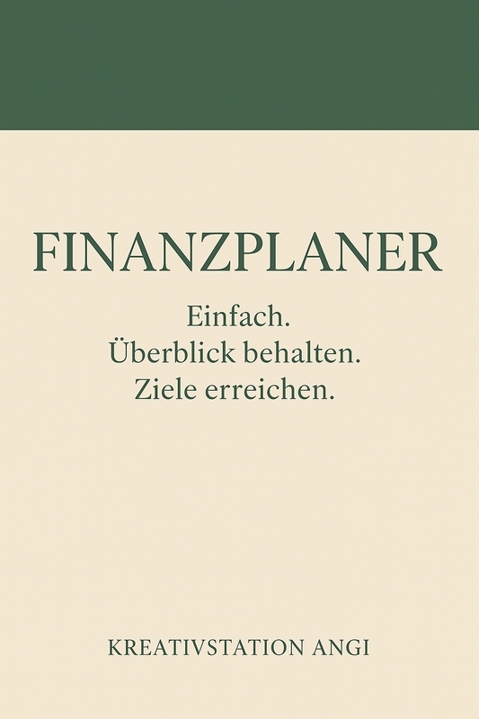 „Finanz & Sparplaner | Ästhetisch. Klar. Persönlich.“ Dein stilvoller Begleiter für Überblick, Ziele & finanzielle Ruhe.