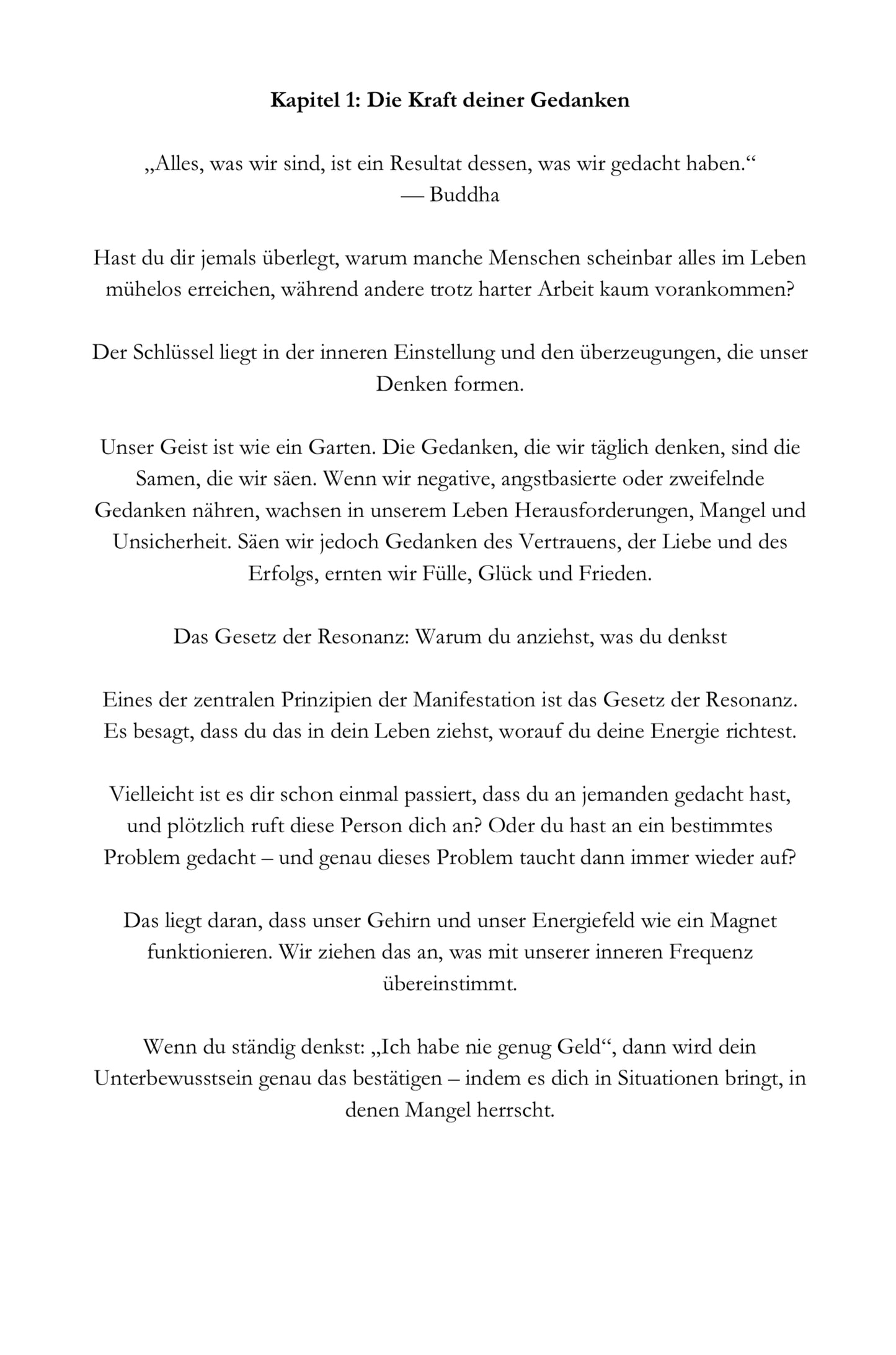 “Manifestiere dein bestes Leben – Die Kunst des bewussten Erschaffens”
