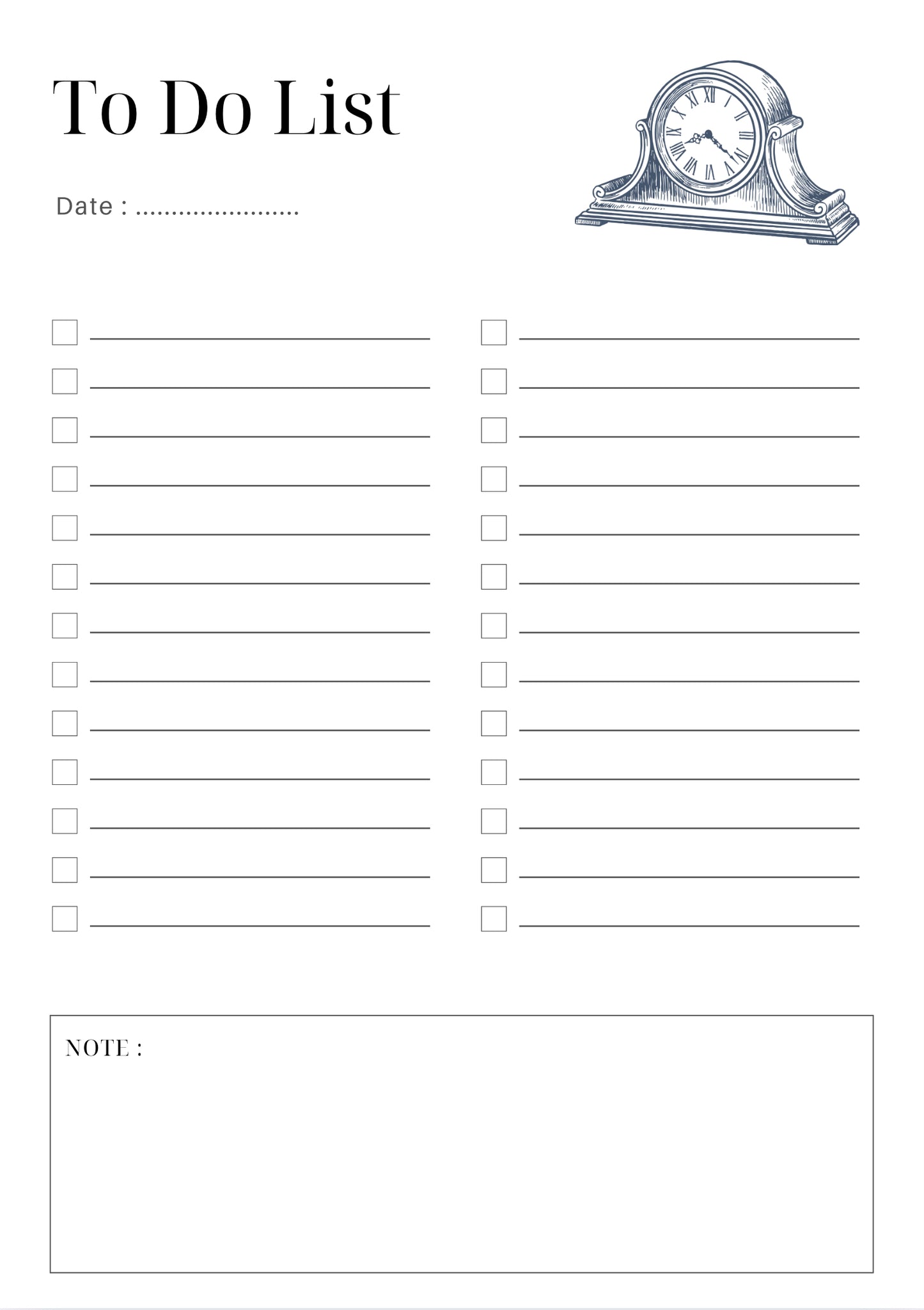 Ultimate To-Do & Planner Bundle – 20 Seiten für effektives Planen (A4 & A5, PDF)
