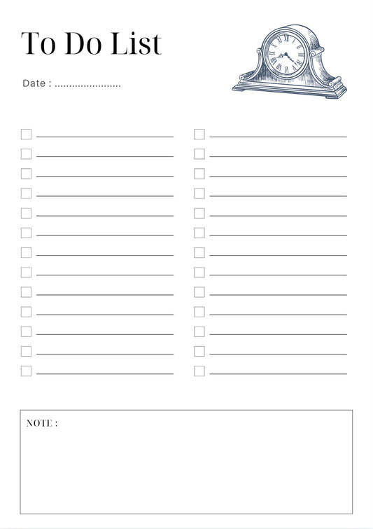 Ultimate To-Do & Planner Bundle – 20 Seiten für effektives Planen (A4 & A5, PDF)