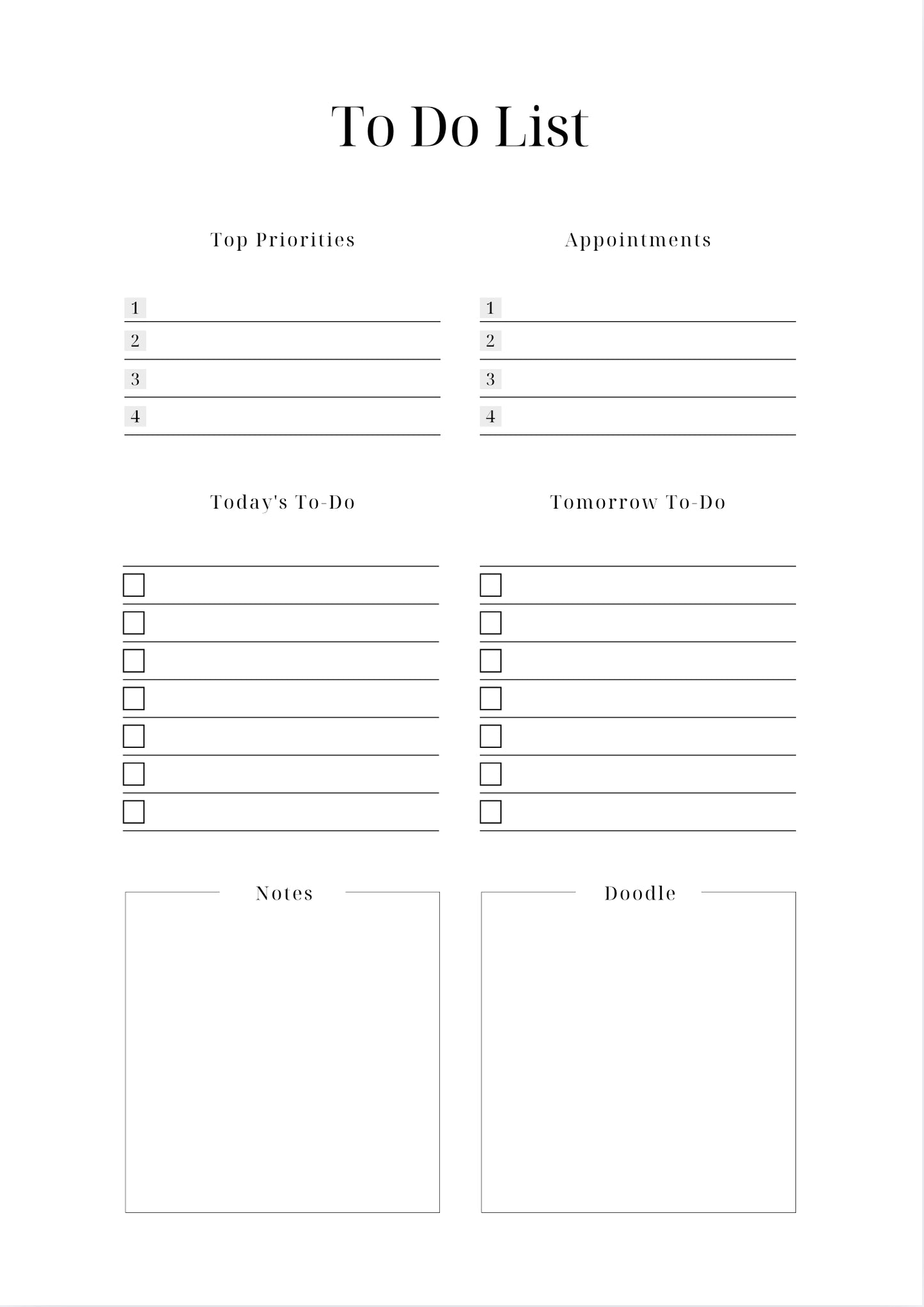 Ultimate To-Do & Planner Bundle – 20 Seiten für effektives Planen (A4 & A5, PDF)