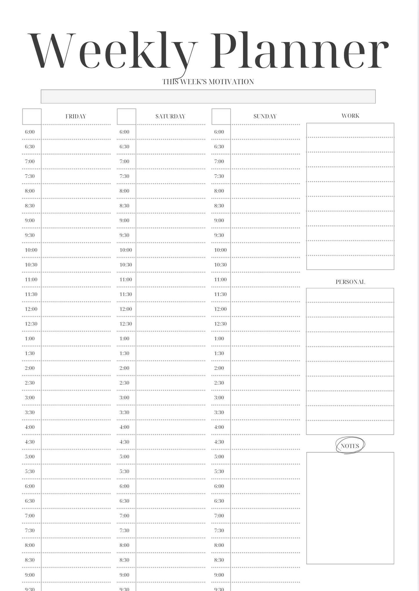 Ultimate To-Do & Planner Bundle – 20 Seiten für effektives Planen (A4 & A5, PDF)