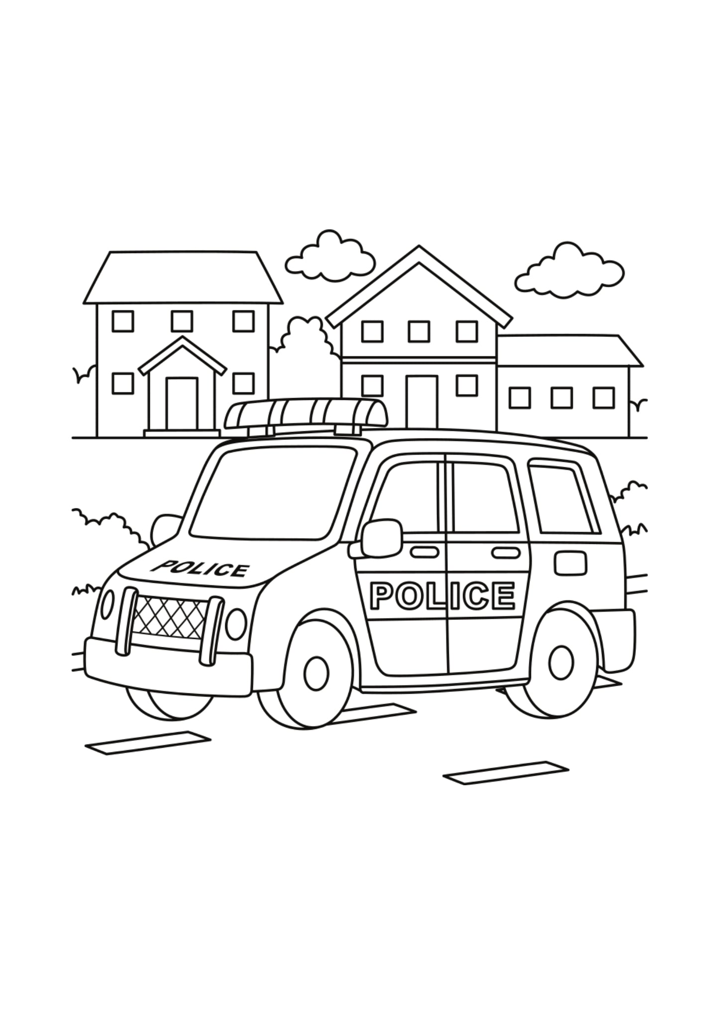 🚗 “Mega-Fahrzeuge Malbuch für Jungen – 35 spannende Motive!” 🚒✈️
