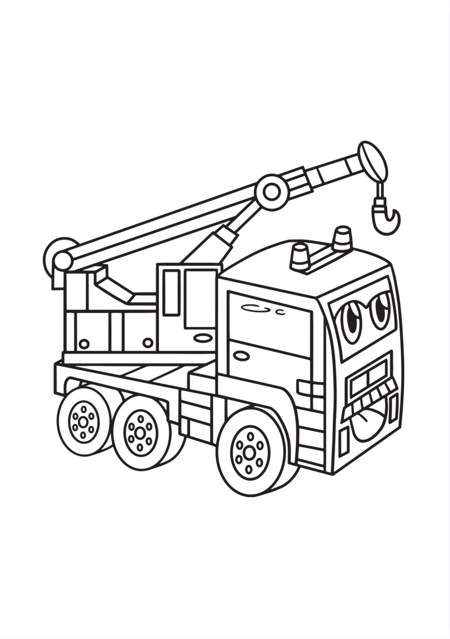 🚗 “Mega-Fahrzeuge Malbuch für Jungen – 35 spannende Motive!” 🚒✈️