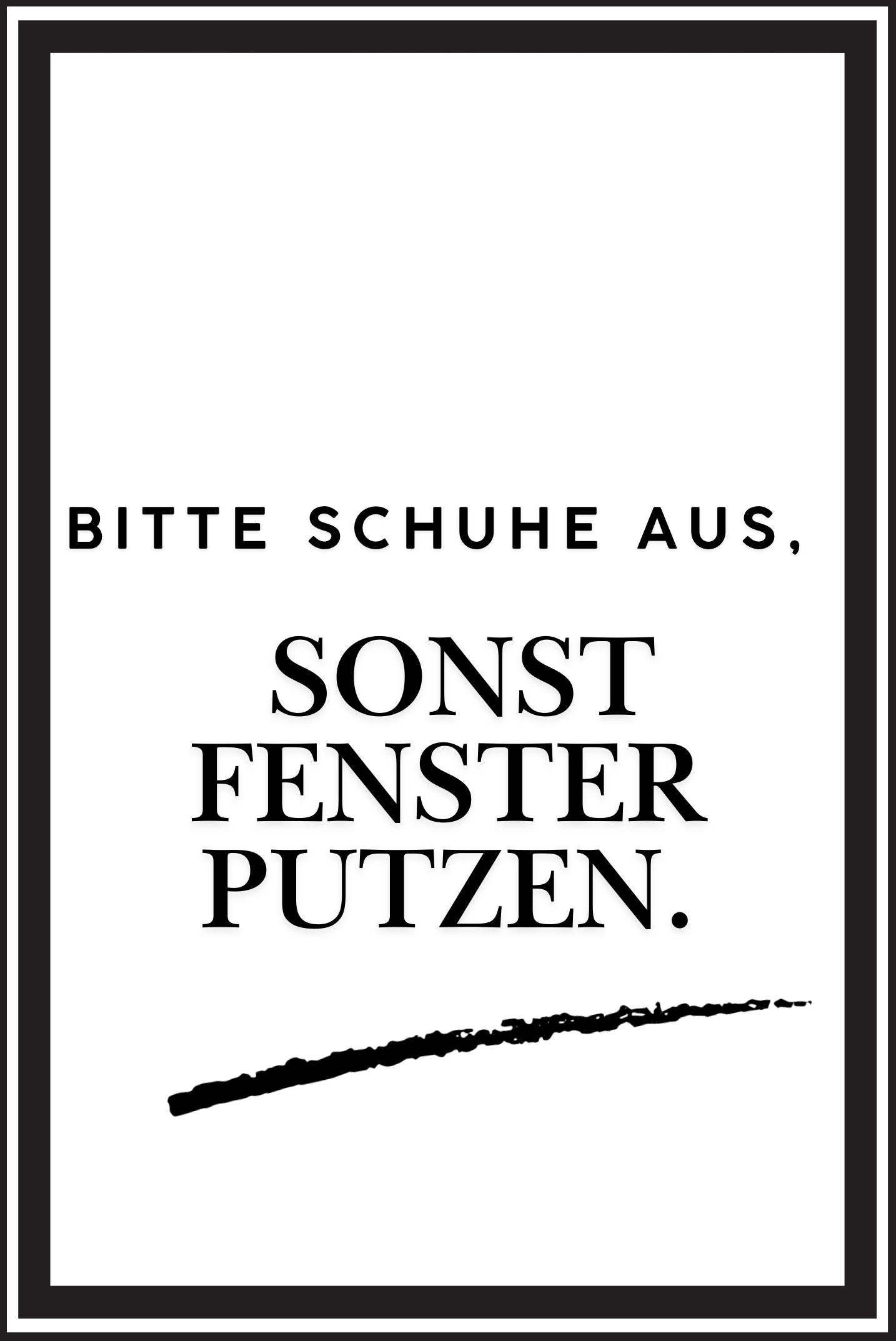 „Mein Zuhause, meine Regeln – Humor für die Wände“ (7 starke Sprüche als Printable-PDF, A4-Format)