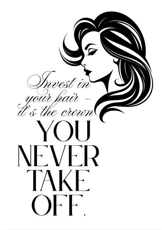 Minimalistische Poster fürs Hair Studio – Druckbare A4-Deko mit Stil