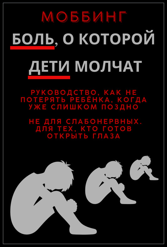 МОББИНГ БОЛЬ, О КОТОРОЙ ДЕТИ МОЛЧАТ