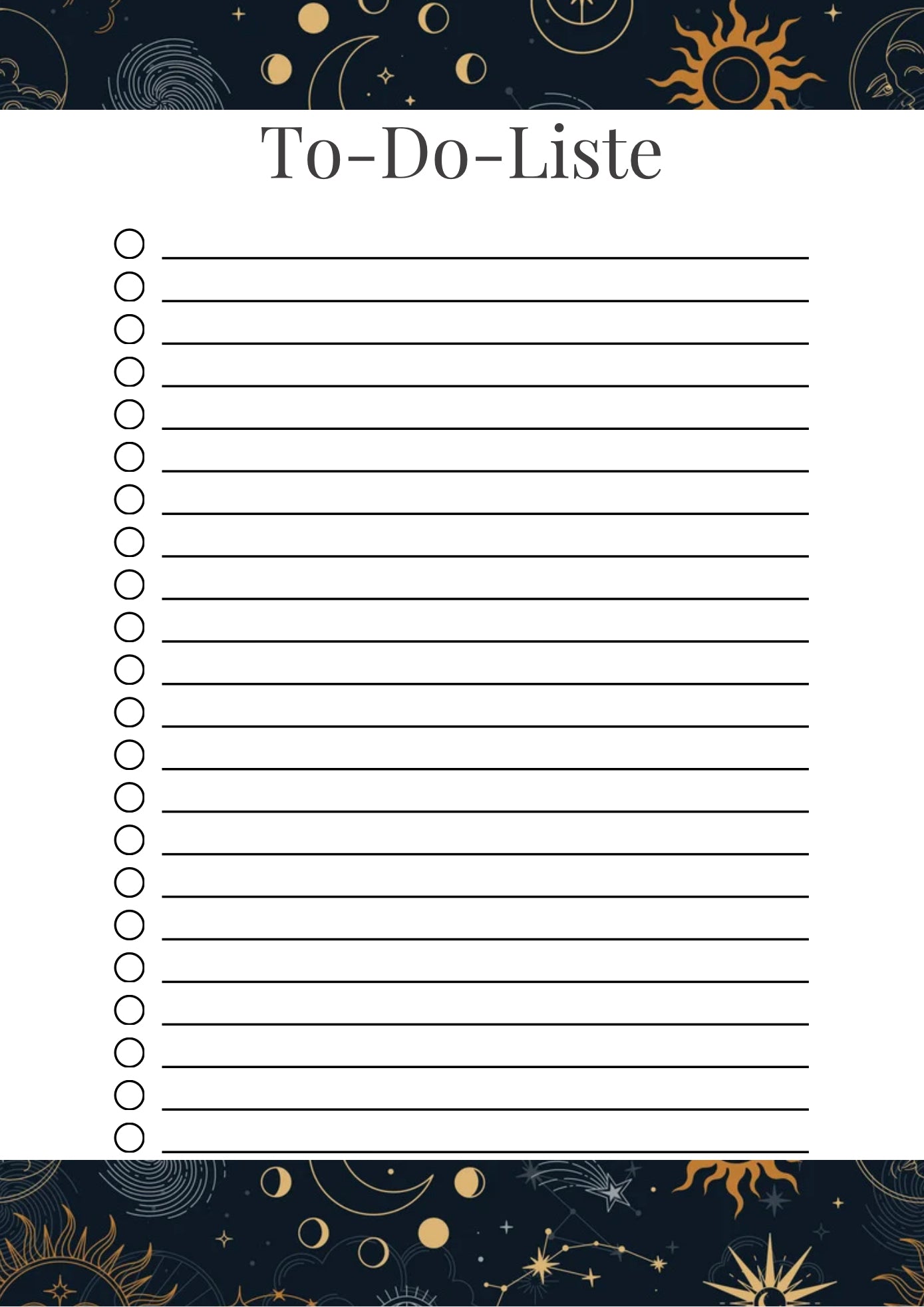 To-Do-Liste PDF: Vielseitige und kreative Vorlagen zum Ausdrucken