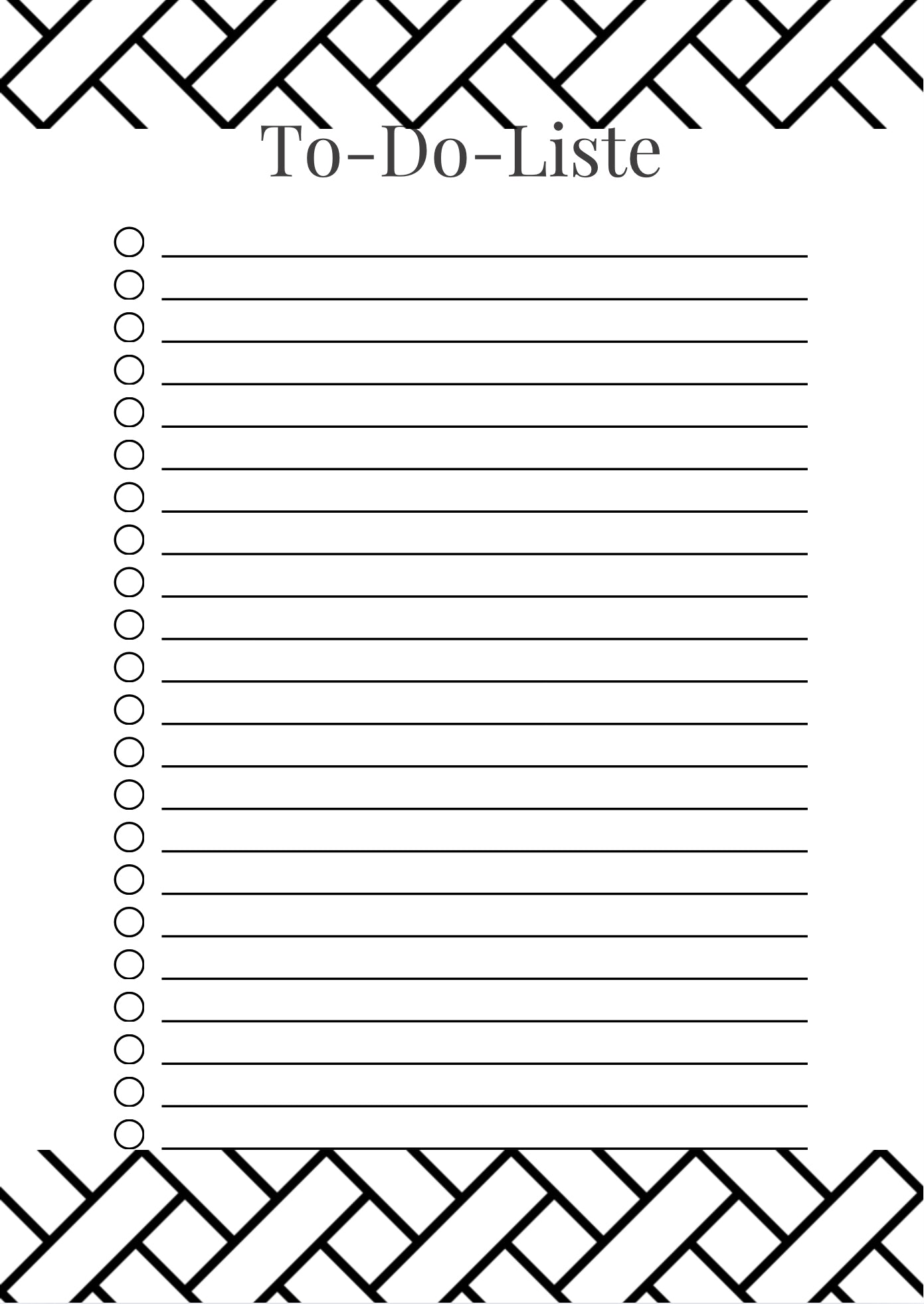To-Do-Liste PDF: Vielseitige und kreative Vorlagen zum Ausdrucken