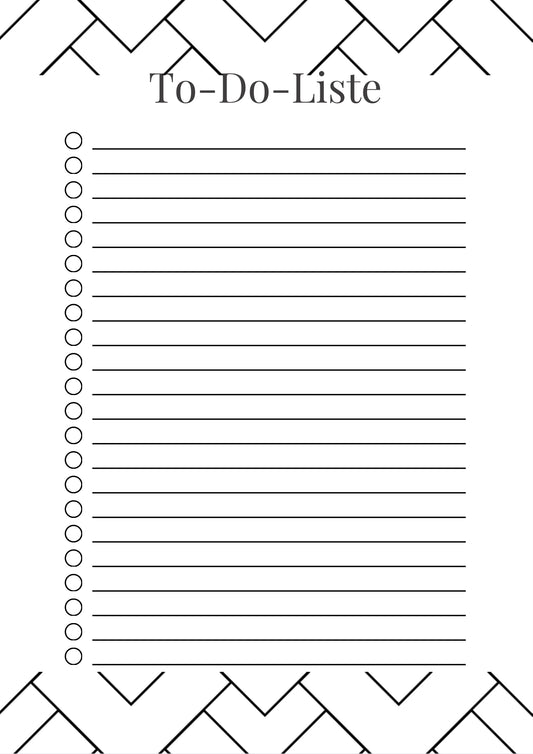 To-Do-Liste PDF: Vielseitige und kreative Vorlagen zum Ausdrucken