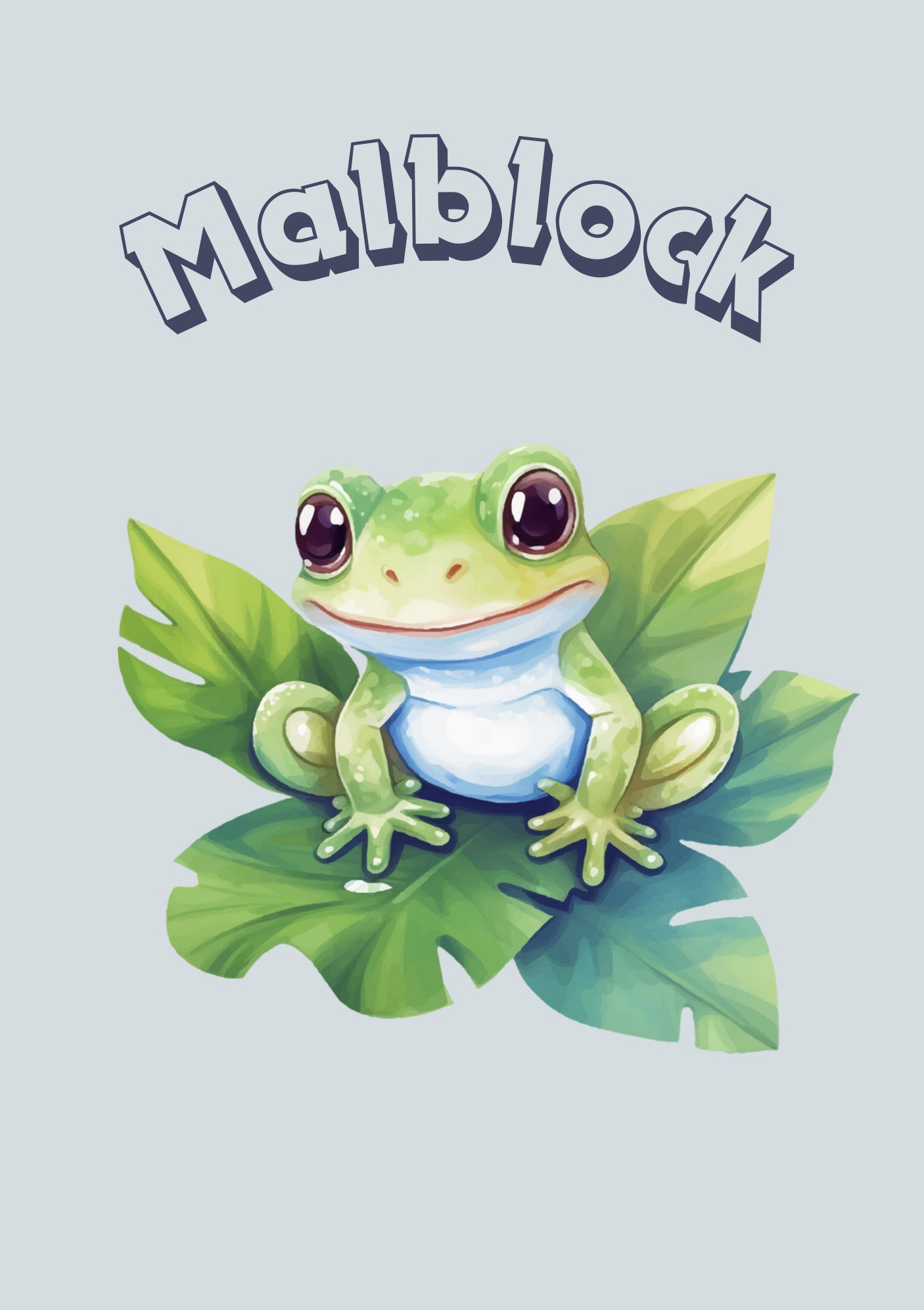 Malblock für Kinder, Malbuch, Notizbuch, Malen, Kinderbuch, A4 PDF, für Schule, für Zuhause, kreativ, Ausdruck, Basteln, Zeichnen, Bastelbuch, PDF Download