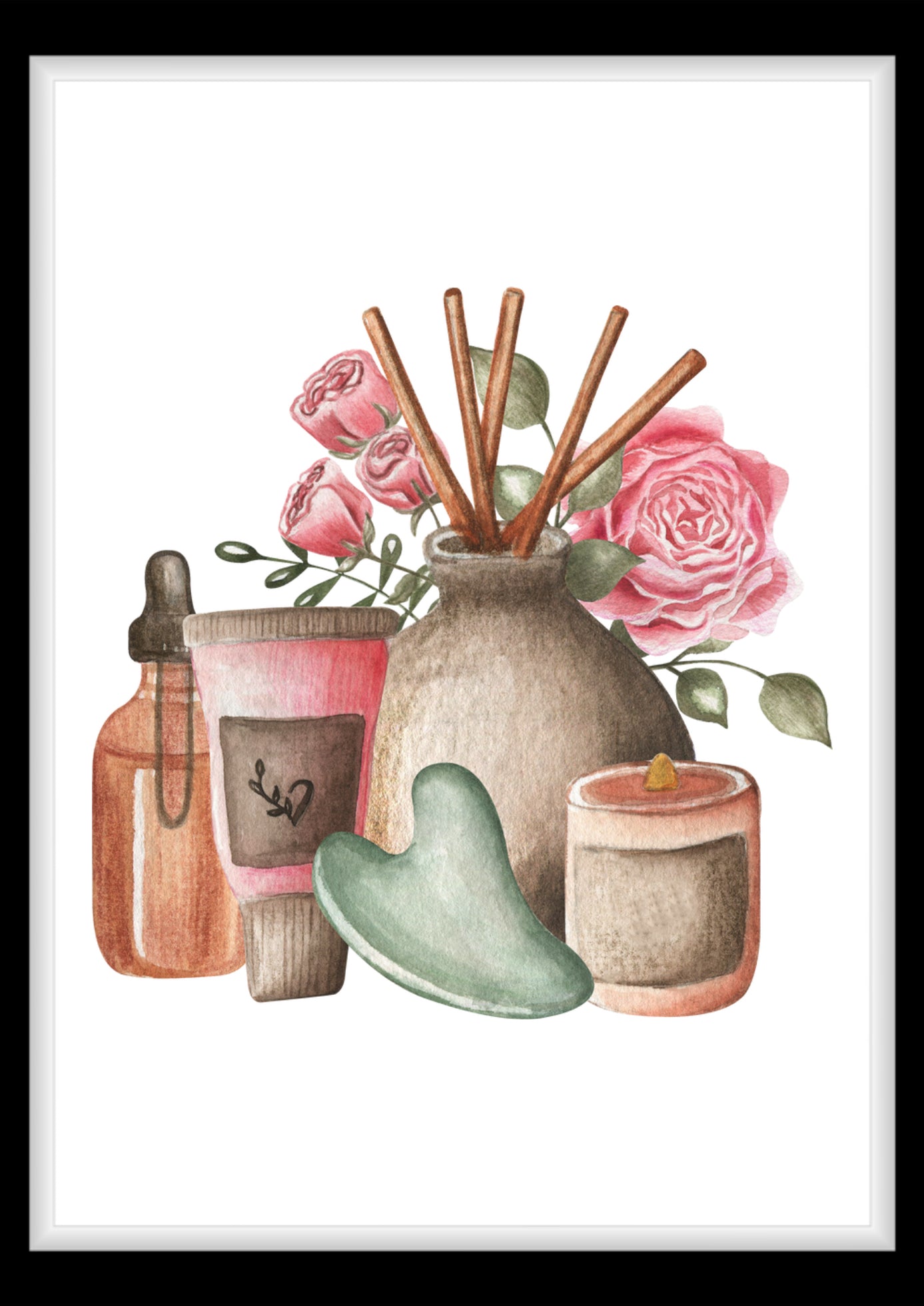 Selbstliebe & Beauty – 20 moderne Poster zum Ausdrucken | A4 PDF Wanddeko für Frauen, Salon, Schlafzimmer & Praxis