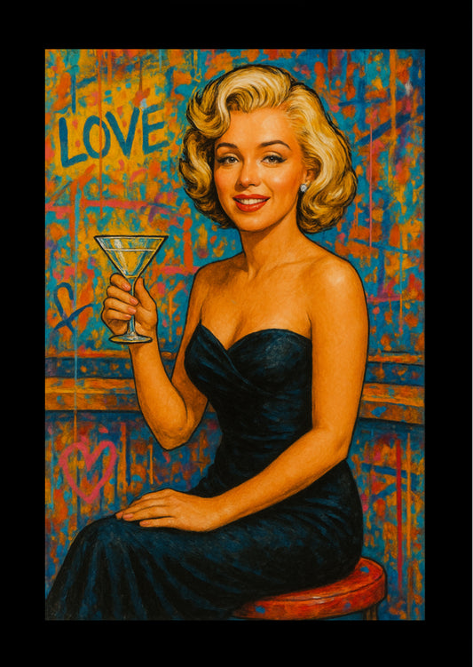 “Marilyn Monroe – Pop Art PDF Poster & Notizbuch Cover zum Ausdrucken (A4)”