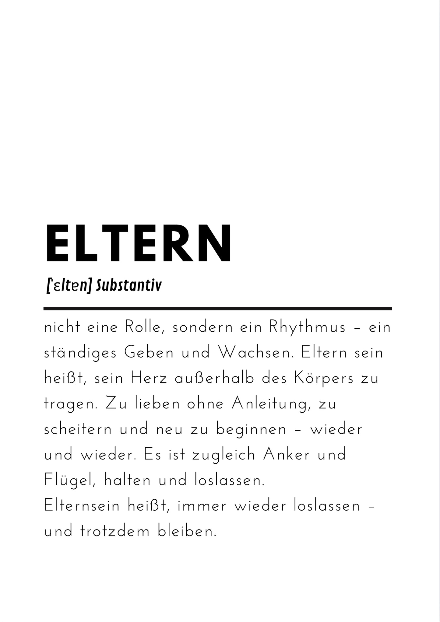Kind & Eltern – 2er Poster Set als PDF zum Ausdrucken | A4 Wandkunst für Familie, Kinderzimmer & bewusstes Elternsein