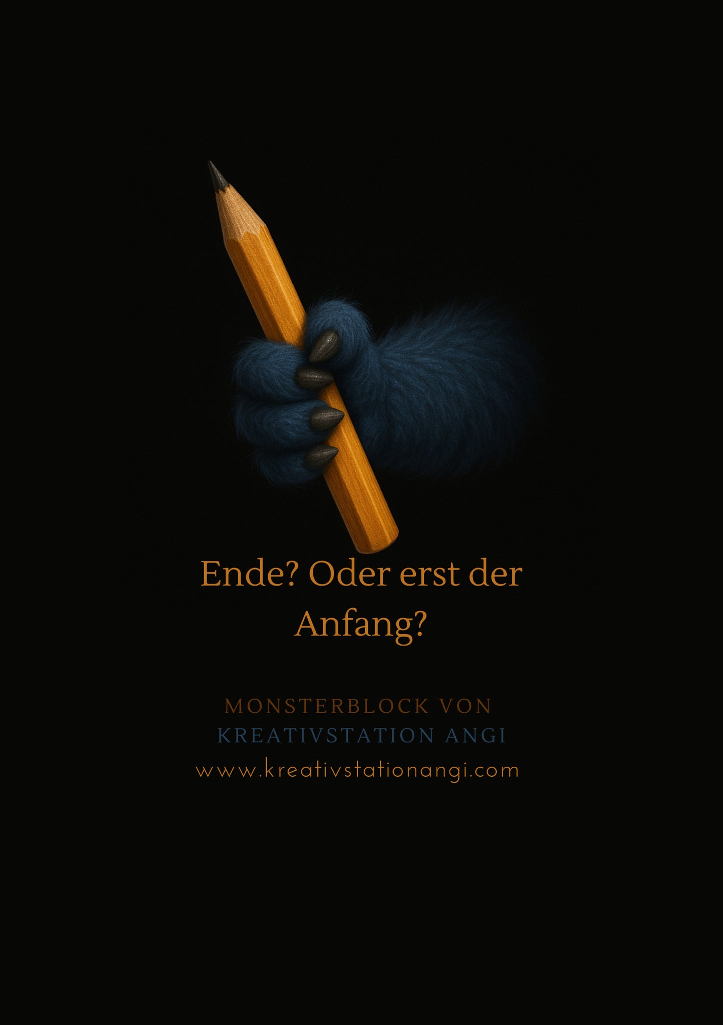 Mein Monster-Mal- & Schreibblock (PDF zum Ausdrucken, A4)
