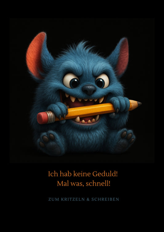 Mein Monster-Mal- & Schreibblock (PDF zum Ausdrucken, A4)