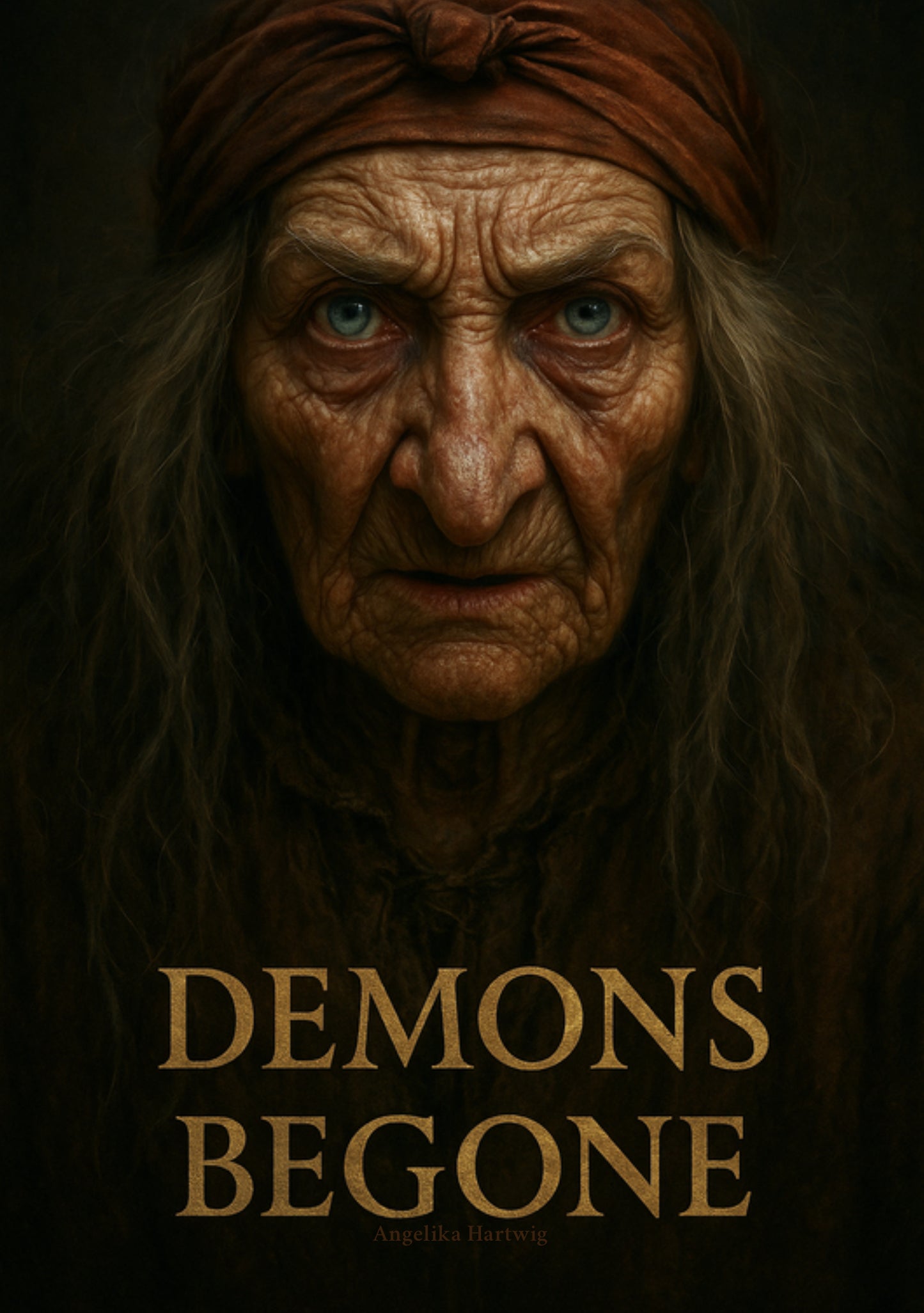 BABA YAGA – DEMONS BEGONE  A3 Art Print (inkl. A4 Mini-Poster als Geschenk)
