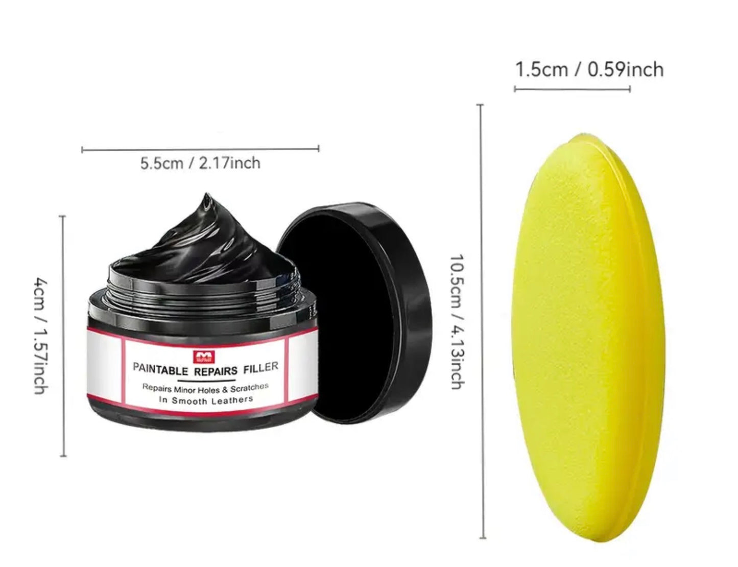 Premium Auto-Pflege Set 4-in-1 | Mikrofaser-Tücher & Leder-Reparatur Creme | Pflege & Glanz für Innenraum & Sitze | Gratis Autoduft | Kostenlose Lieferung