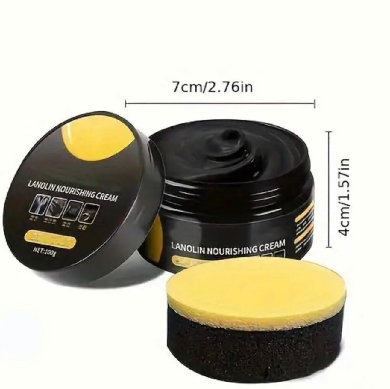 Premium Auto-Pflege Set 4-in-1 | Mikrofaser-Tücher & Leder-Reparatur Creme | Pflege & Glanz für Innenraum & Sitze | Gratis Autoduft | Kostenlose Lieferung