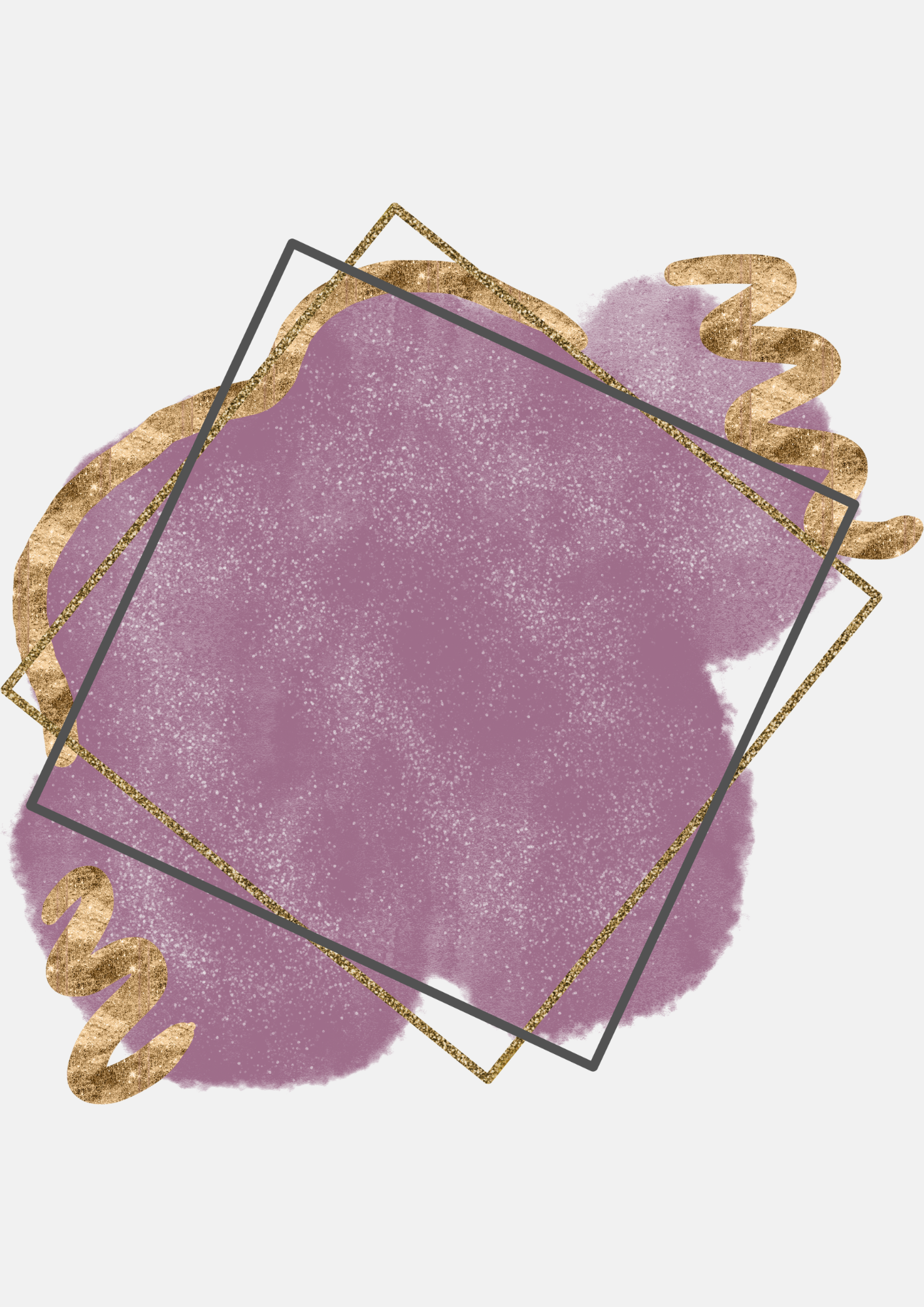 10er Set A4 Einladung Design Vorlagen | PDF & PNG | Blumen Motive | Geburtstag • Party • Events • Feierkarten zum Ausdrucken