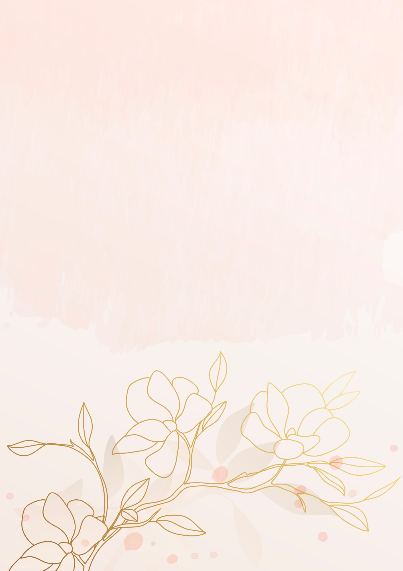 10er Set A4 Einladung Design Vorlagen | PDF & PNG | Blumen Motive | Geburtstag • Party • Events • Feierkarten zum Ausdrucken