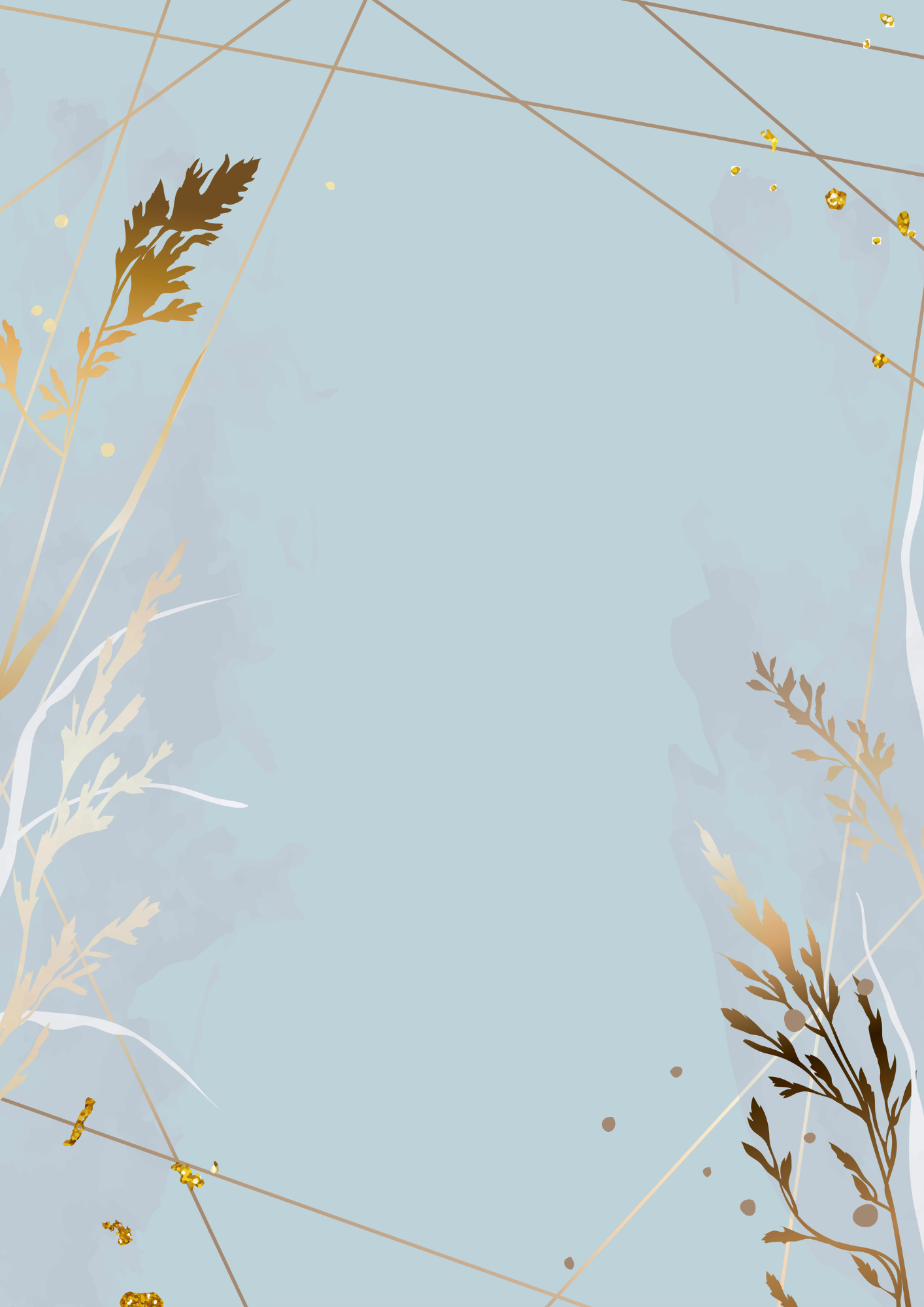 10er Set A4 Einladung Design Vorlagen | PDF & PNG | Blumen Motive | Geburtstag • Party • Events • Feierkarten zum Ausdrucken